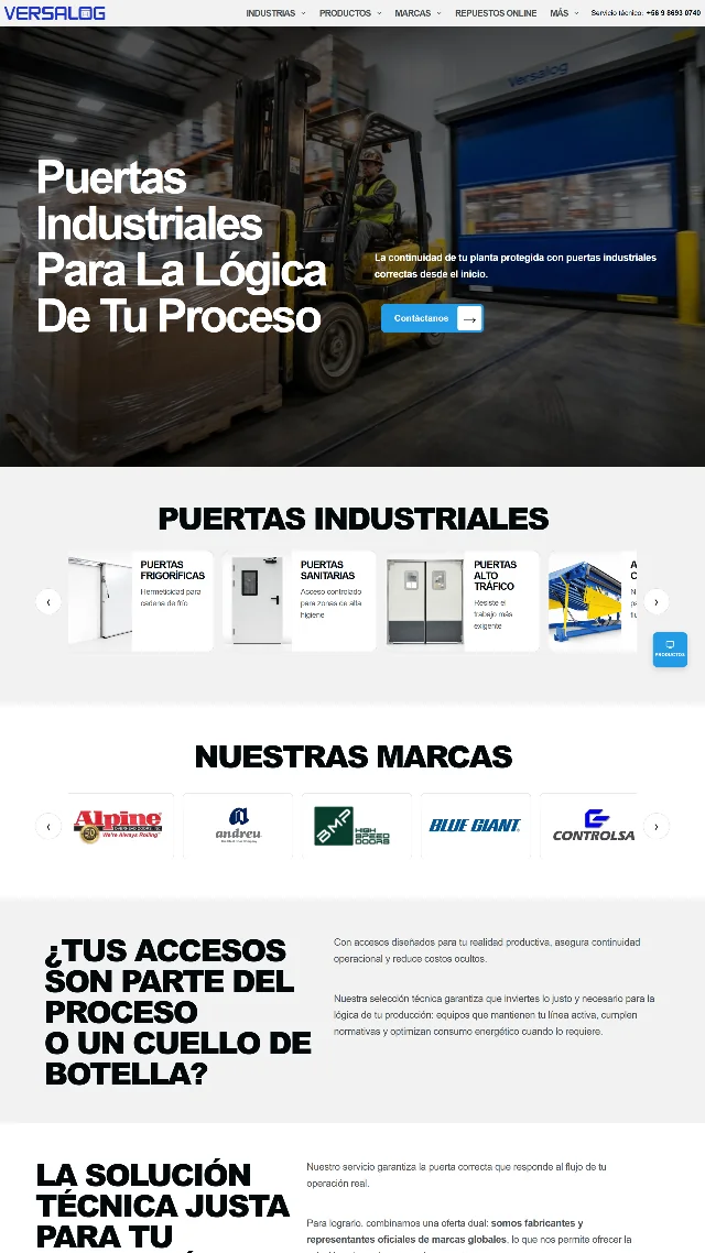 imagen web escritorio Versalog 